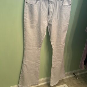 Women’s white flare pants nwot